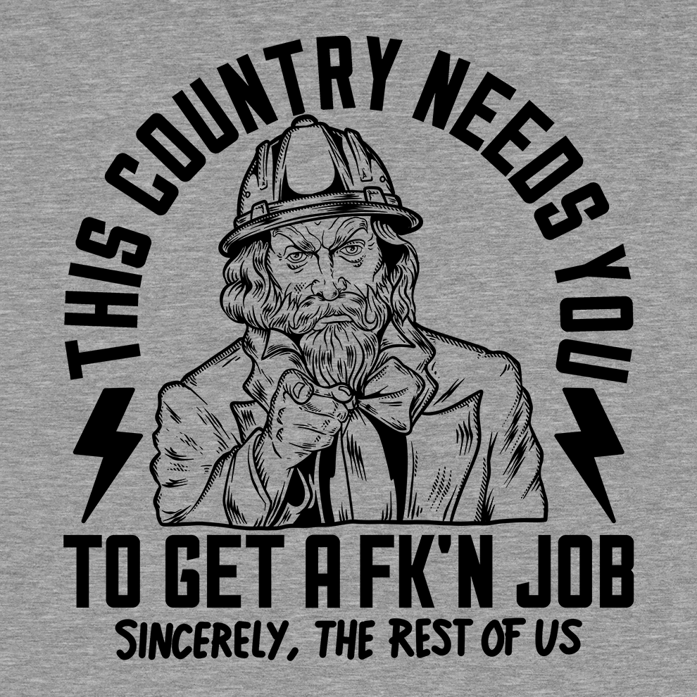 Your Country Needs You - Safety Yellow Hoodie