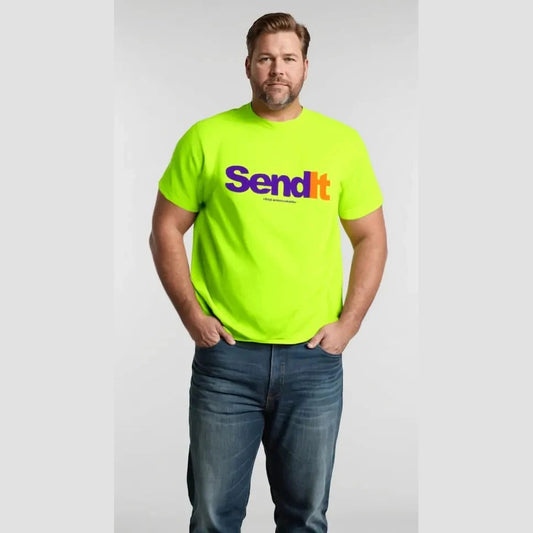 Send It - Safety Yellow T-Shirt