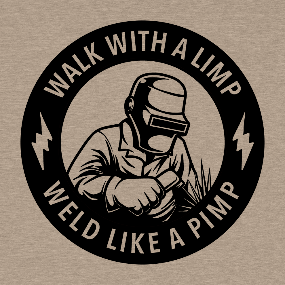 Weld Like a Pimp - Safety Yellow T-Shirt