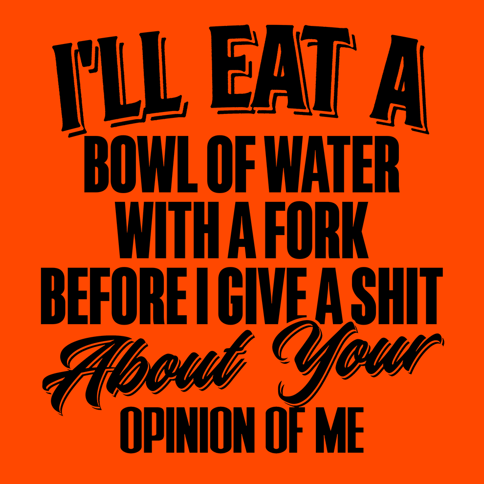 Opinion Of Me - Safety Yellow Pocket T-Shirt