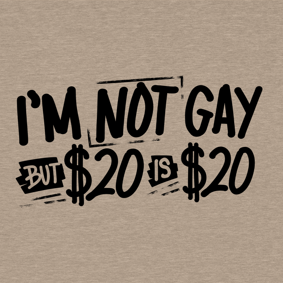 I'm Not Gay - Safety Yellow T-Shirt