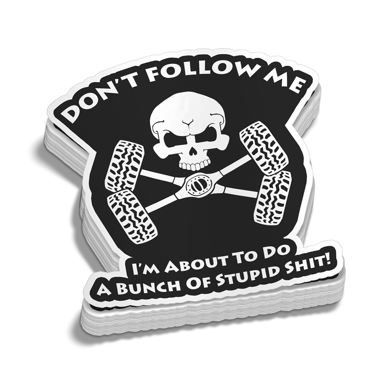 Don't Follow Me Decal