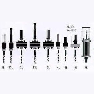 1/4" Round Arbor For 9L 19L High Speed Cutting Tools
