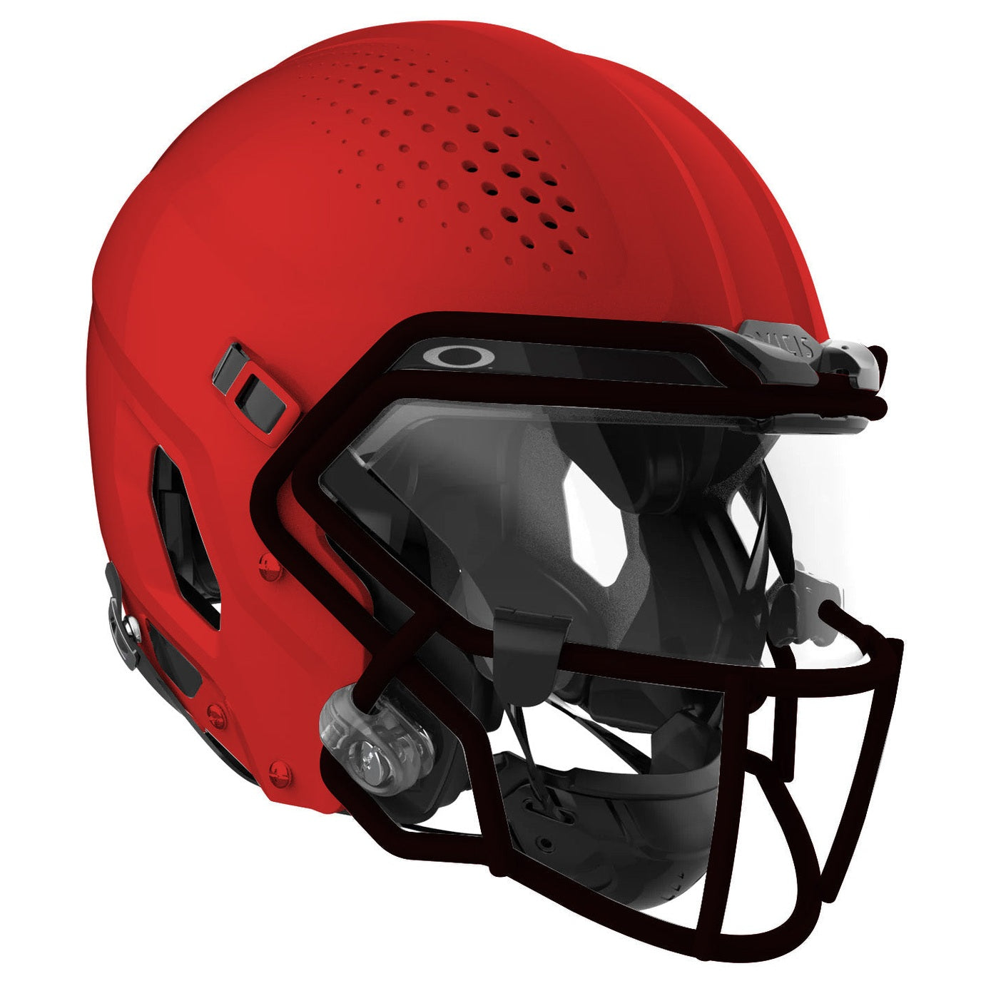 Vicis Adult Zero2 QB Elite Football Helmet with Titanium Facemask & Oakley Eyeshield