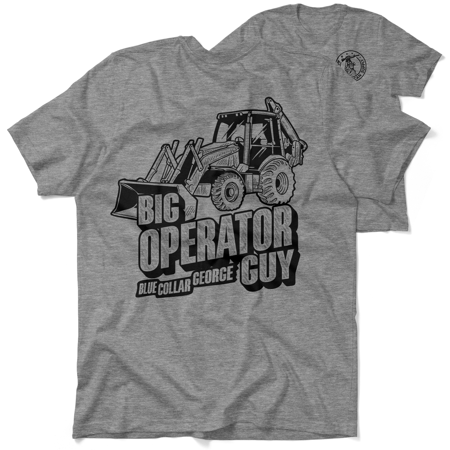 Blue Collar George Big Operator - Safety T-Shirt