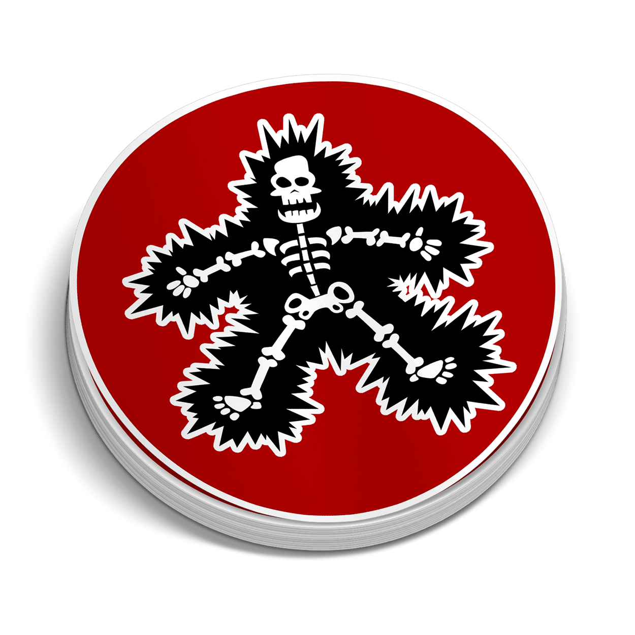 Sparky Hard Hat Decal