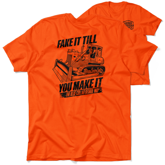 Blue Collar George Fake It - Safety T-Shirt