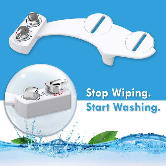 BUTT BUDDY Spa - Cool & Warm Water Sprayer Bidet Toilet Attachment