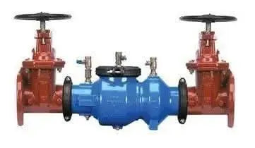 4" Double Check Valve Assembly OSY Female x Grooved