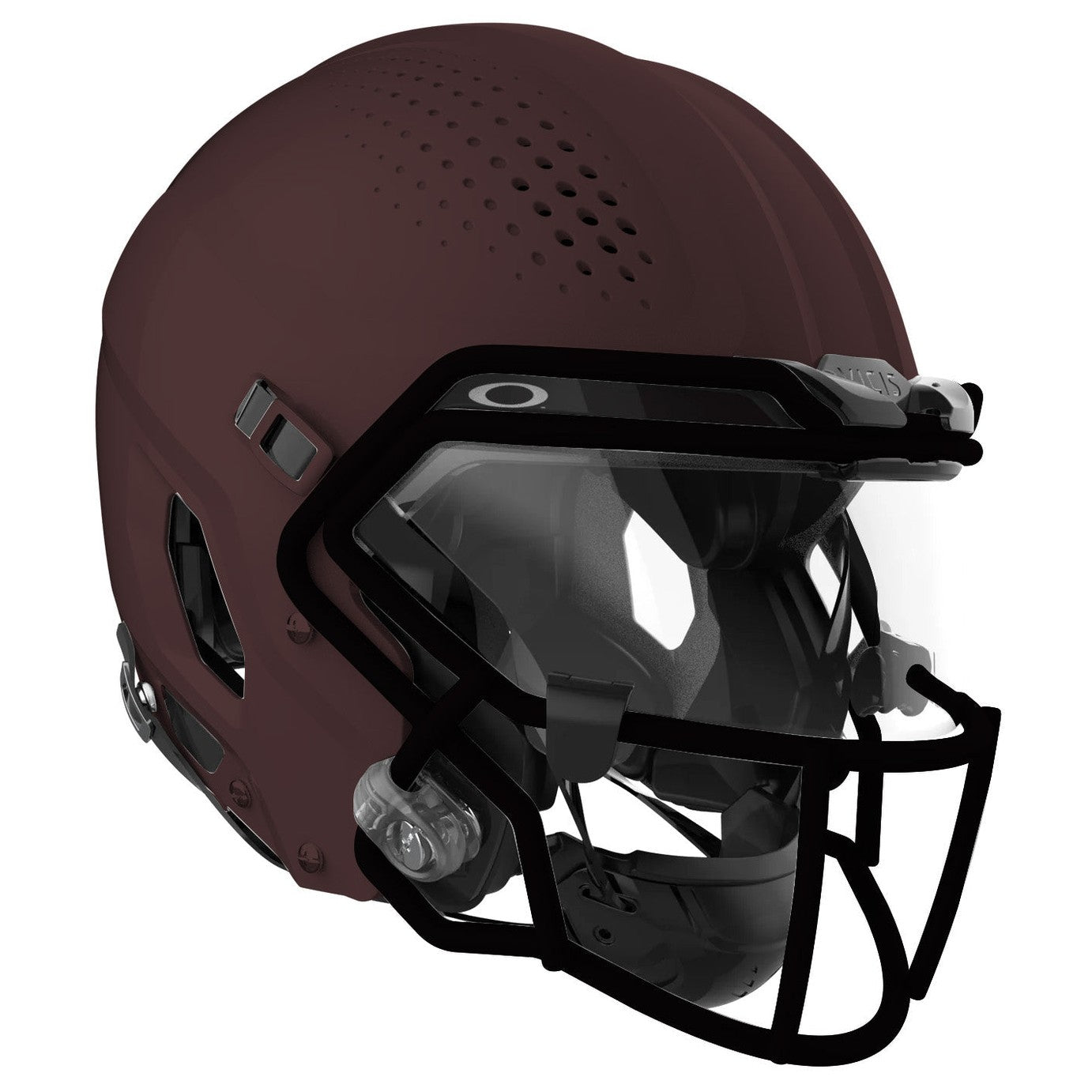 Vicis Adult Zero2 QB Elite Football Helmet with Titanium Facemask & Oakley Eyeshield