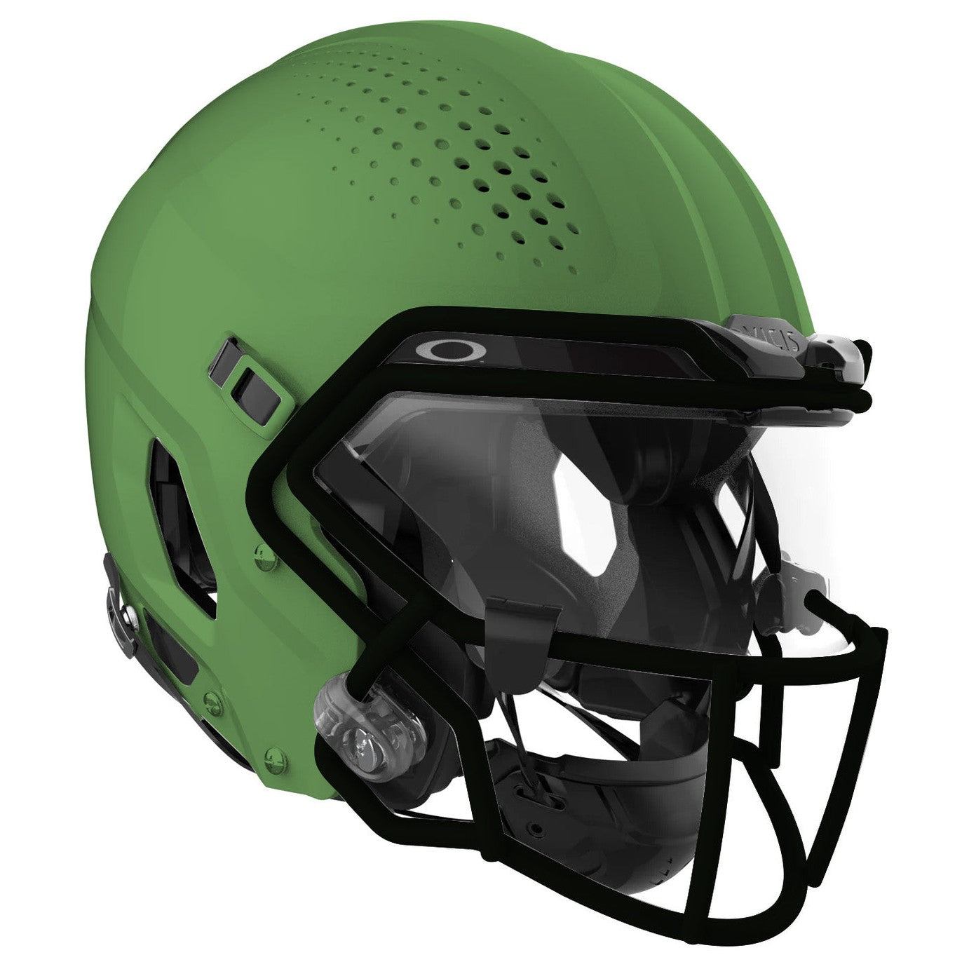 Vicis Adult Zero2 QB Elite Football Helmet with Titanium Facemask & Oakley Eyeshield