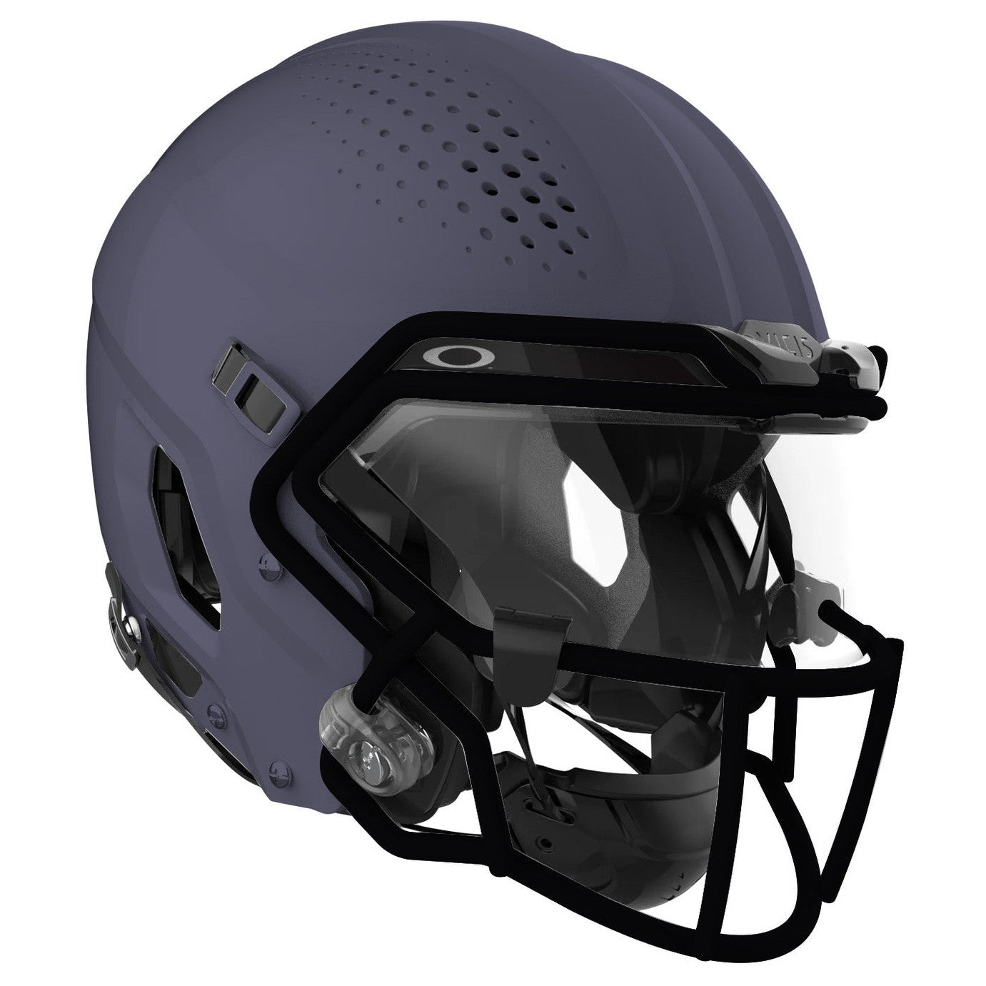 Vicis Adult Zero2 QB Elite Football Helmet with Titanium Facemask & Oakley Eyeshield