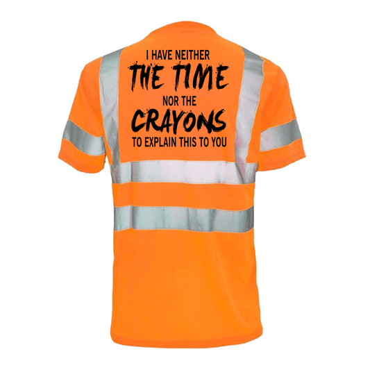 Crayons - Reflective Safety T-Shirt