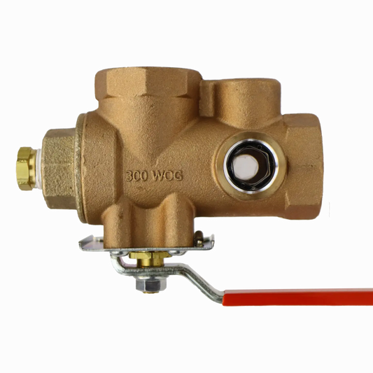 Testandrain M2500 Fire Protection Ball Valve With Drain Port
