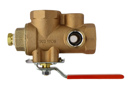 Testandrain M2500 Fire Protection Ball Valve With Drain Port