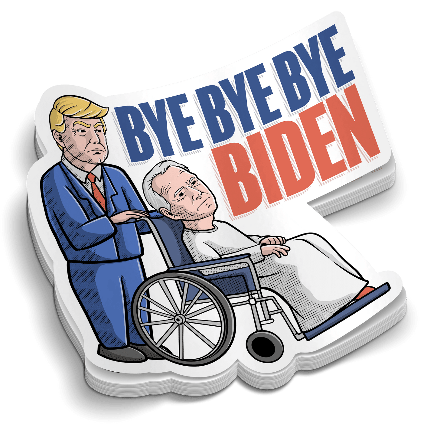 Bye Bye Bye - Hard Hat Decal