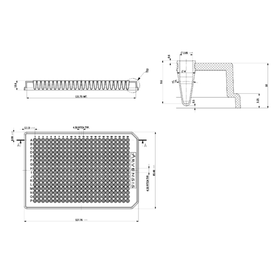 384 PCR Plate (Transparent)
