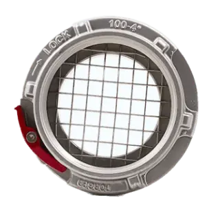 4" X 4" Storz Body Start and Cap for Fire Systems