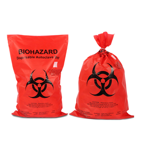 40X46 Biohazard Bags (40-45 Gallons) 100pcs