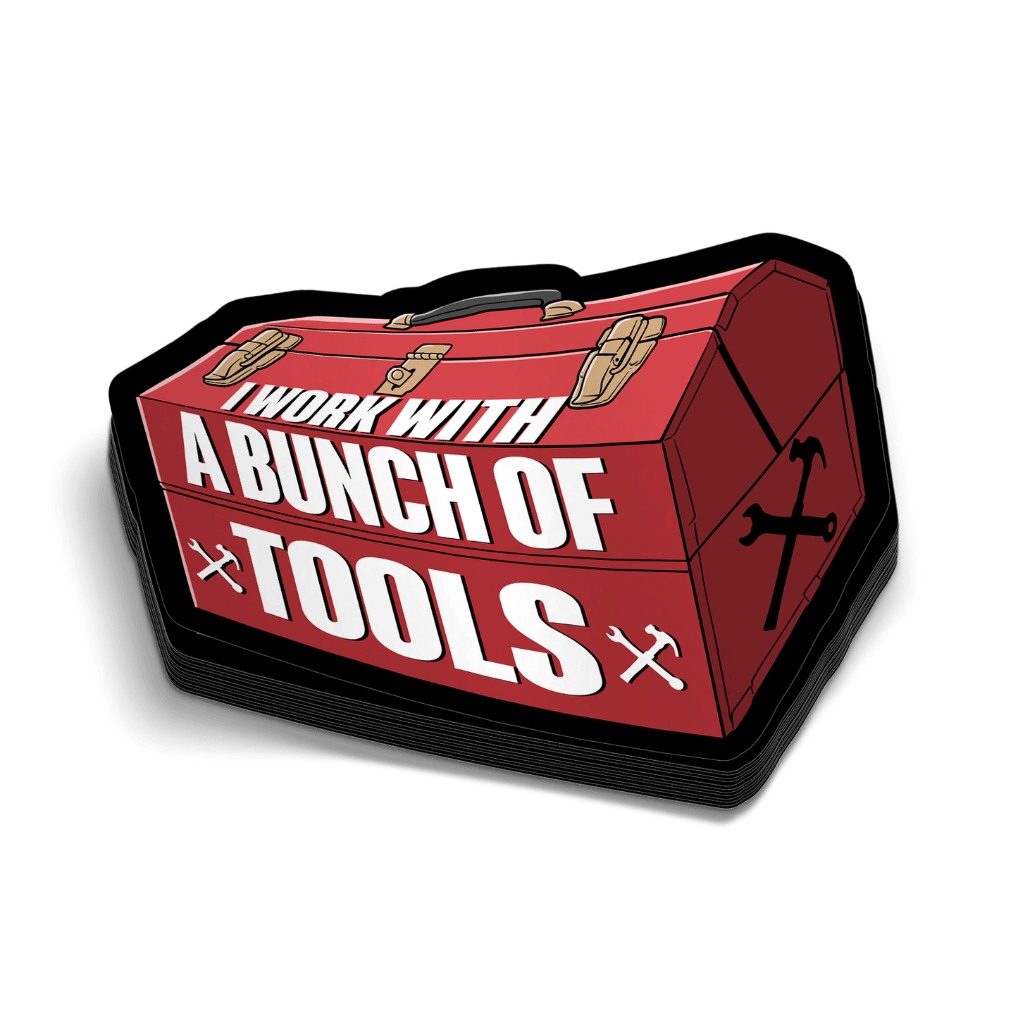 Bunch Of Tools - Hard Hat Decal
