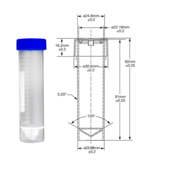 50ML Centrifuge Tube (Self-stand)
