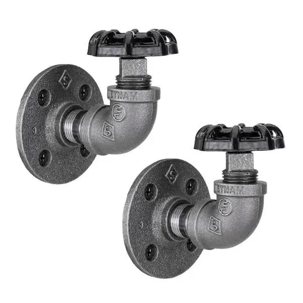 6" Black Cast Iron Flanged Ell 90 Degree Fire Protection