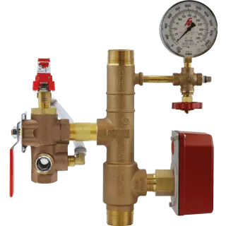 6" Commercial Riser 3/4" 14K GXG Pressure Reducing Valve