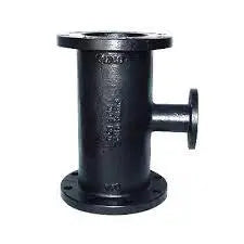 3" X 9" Cast Iron Galvanized Red Flange