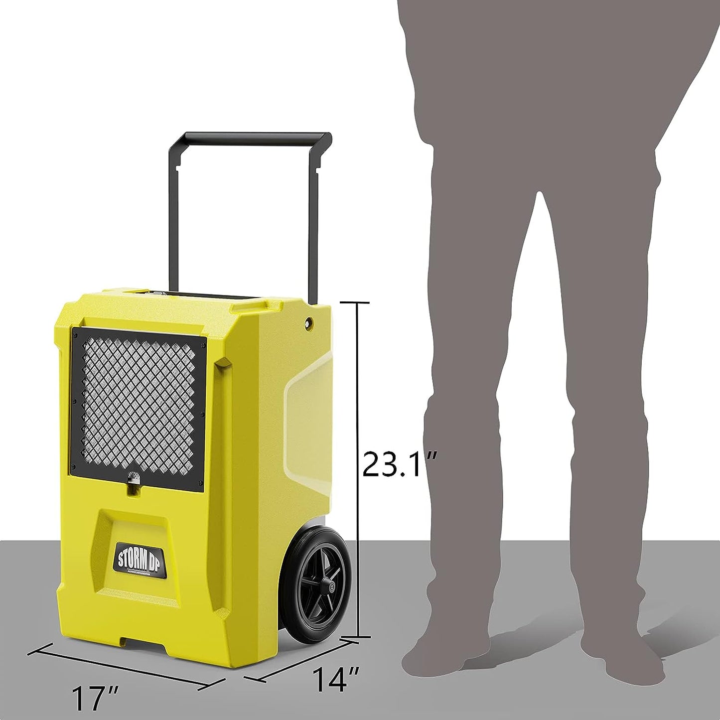 AlorAir Storm DP Single-Voltage | APP Control 110 PPD Commercial Dehumidifier