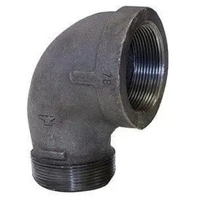 90 Degree Street Elbow Malleable Iron Domestic Fitting