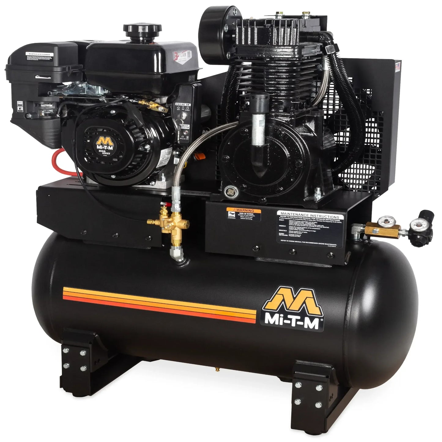 Mi-T-M 30-Gallon Two Stage Gasoline - AM2-SM09-30ME