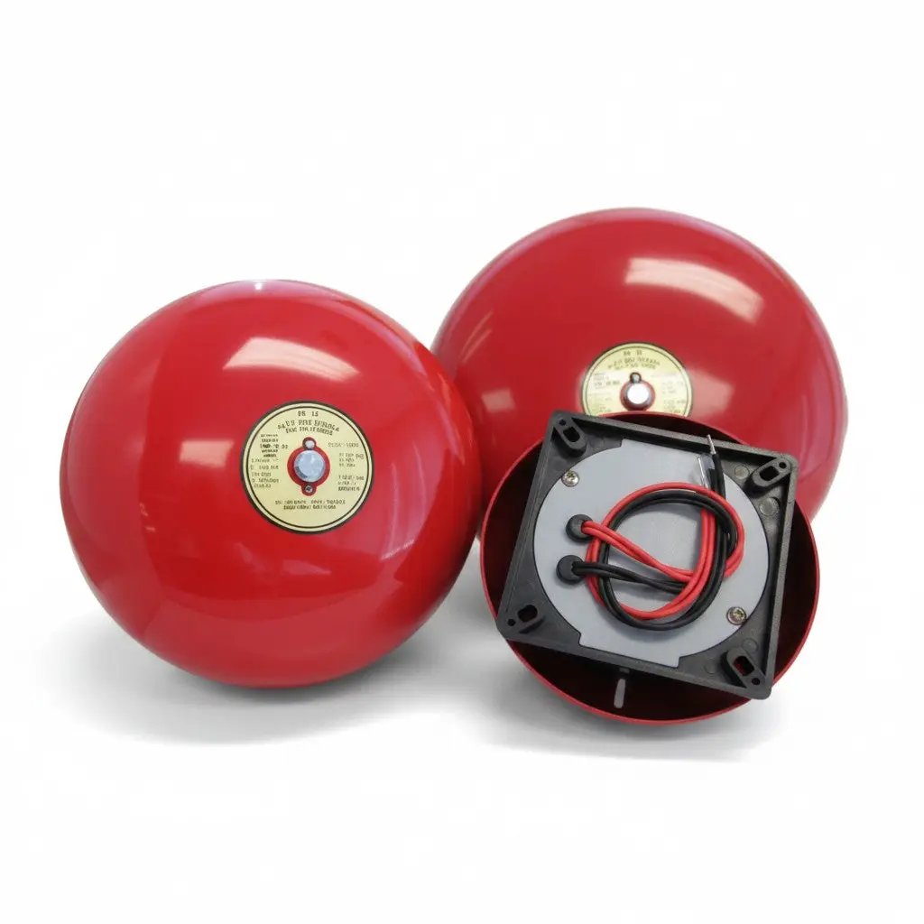 Brecco Fire Alarm Bell 10" 120V - Essential Audible Alert for Safety