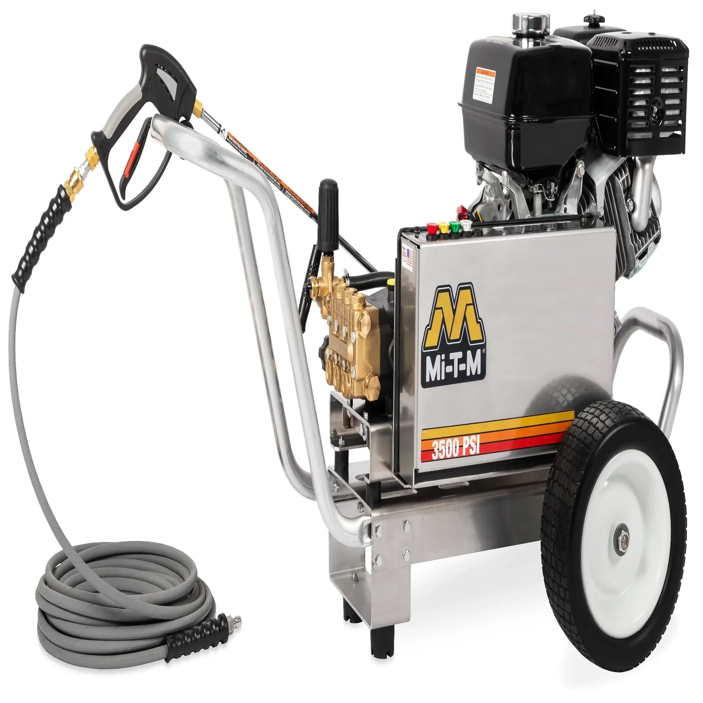 Mi-T-M CBA Aluminum Series Gasoline Belt Drive - CBA-3504-1MGH - Commercial Cleaning