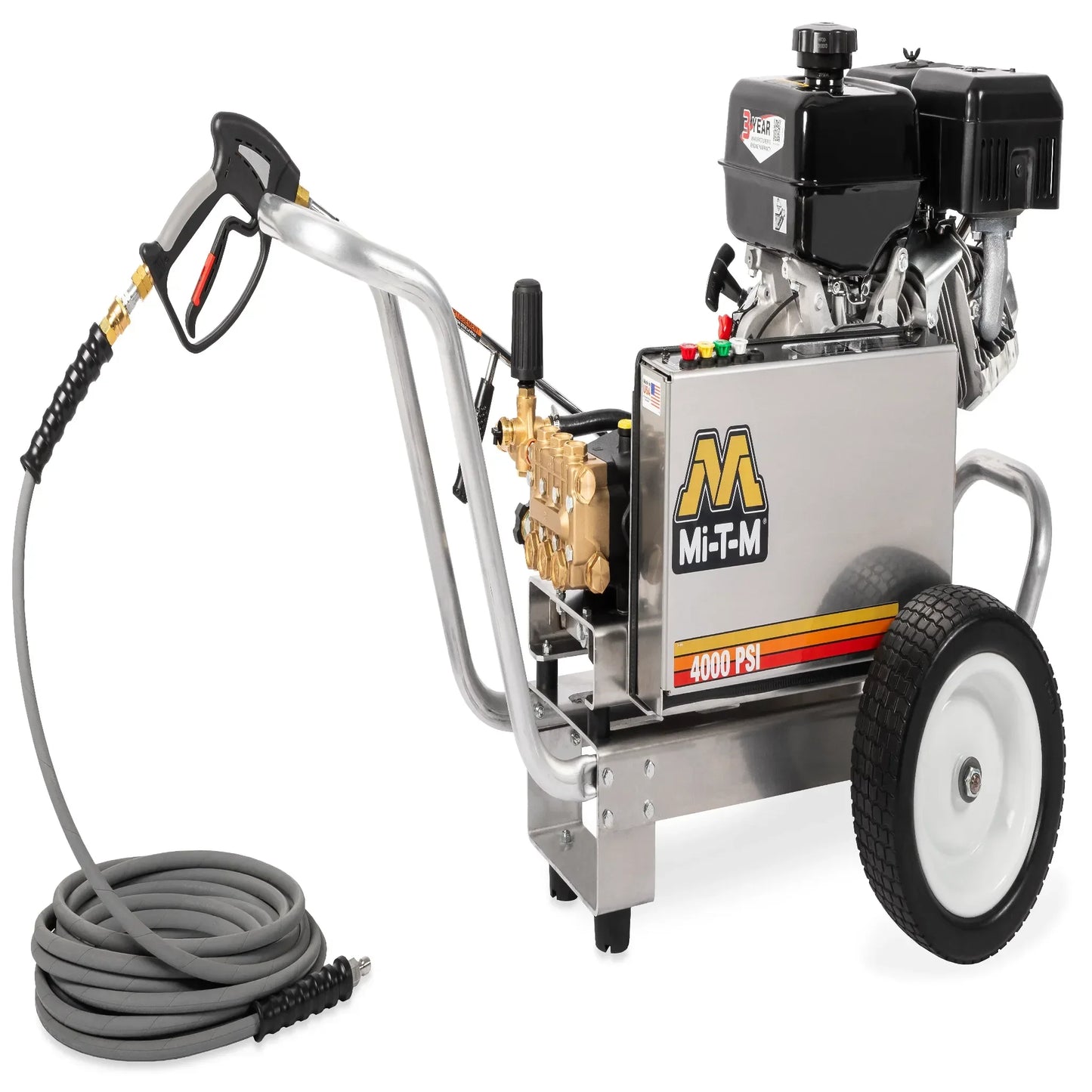 Mi-T-M CBA Aluminum Series Gasoline Belt Drive - CBA-4004-1MGM - Commercial Cleaning