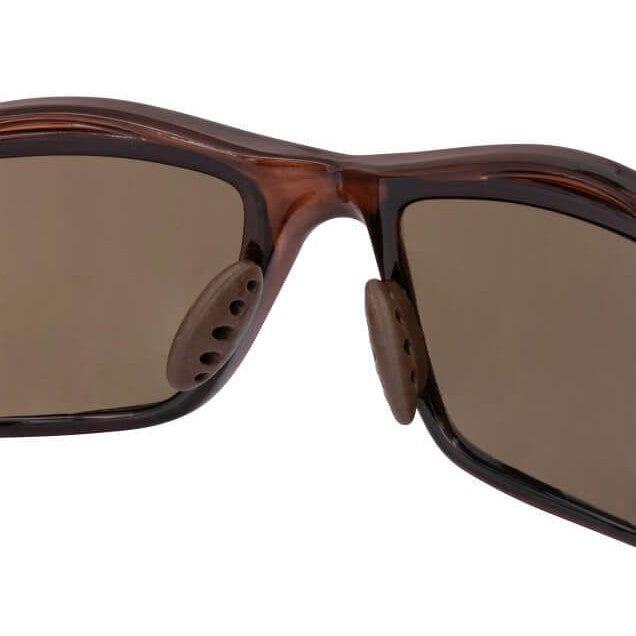 Crossfire Infinity Safety Glasses Brown with HD Brown Polarized Lenses