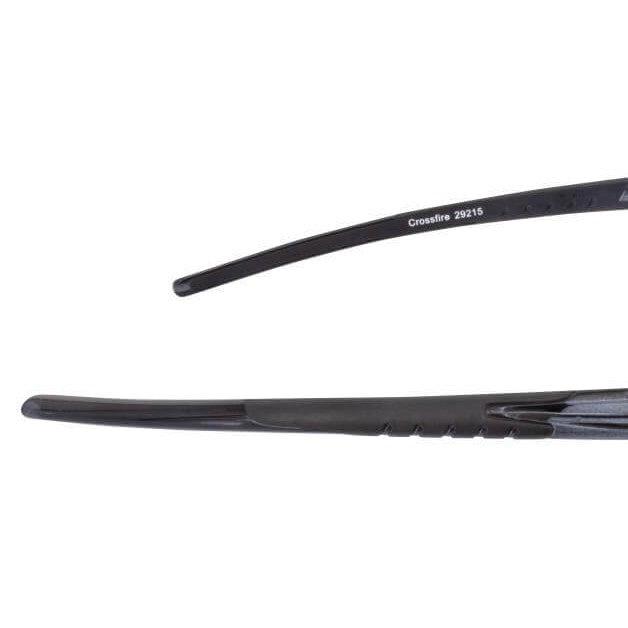Crossfire ES5 Safety Glasses Black with Indoor-Outdoor Lenses