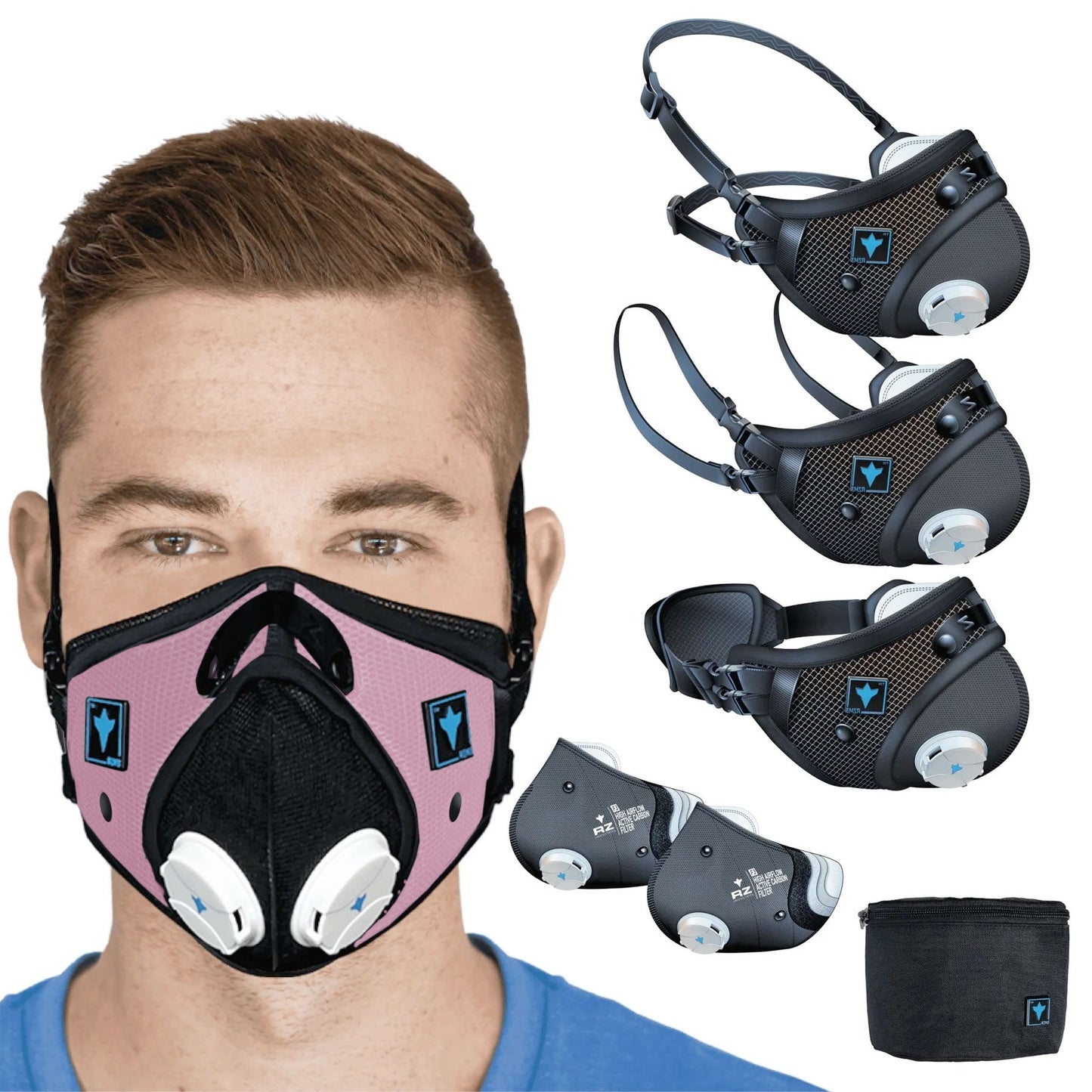 RZM3: Patented 3-Strap Design & High Flow Filters - BEST SELLER!
