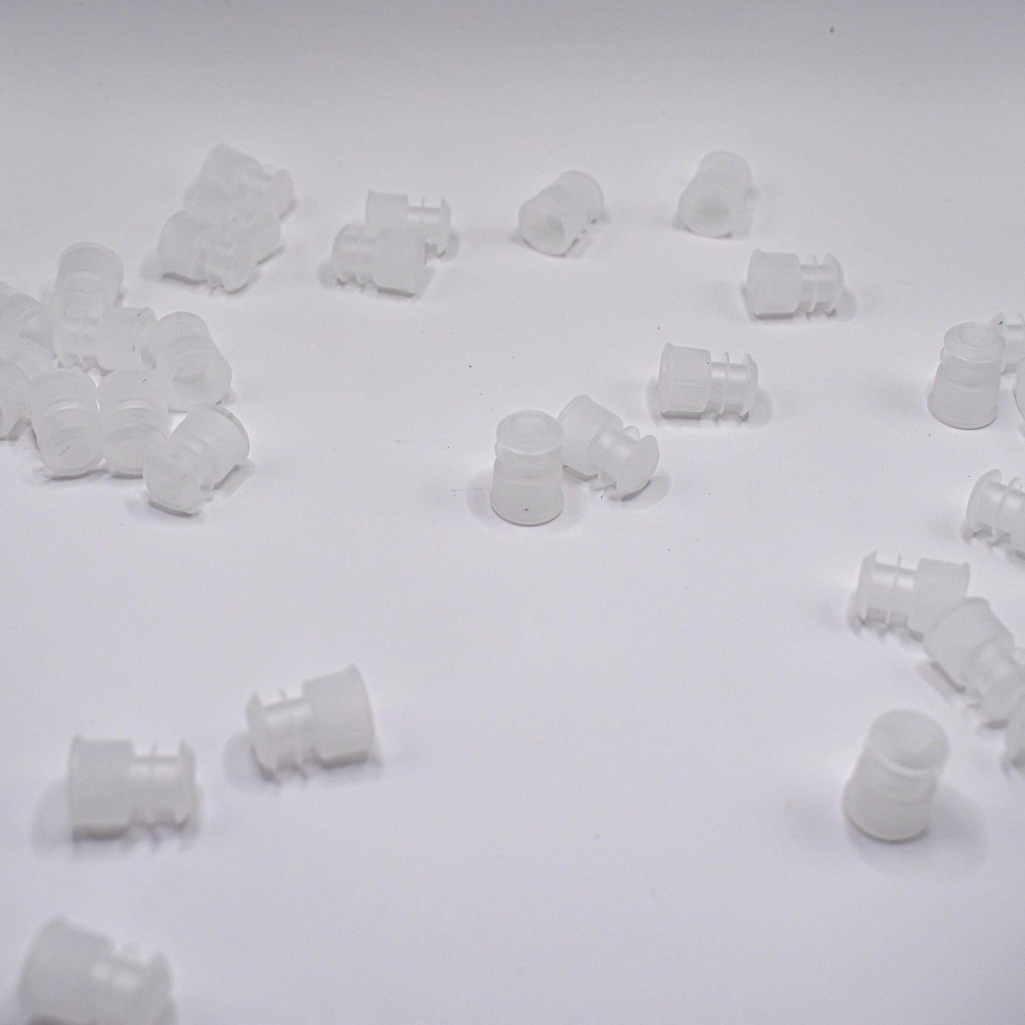 16mm Test Tube Plug Clear Caps Universal Fit