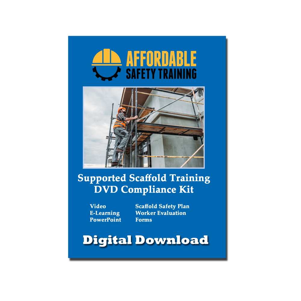 Supported Scaffolding Safety Training Compliance Kit