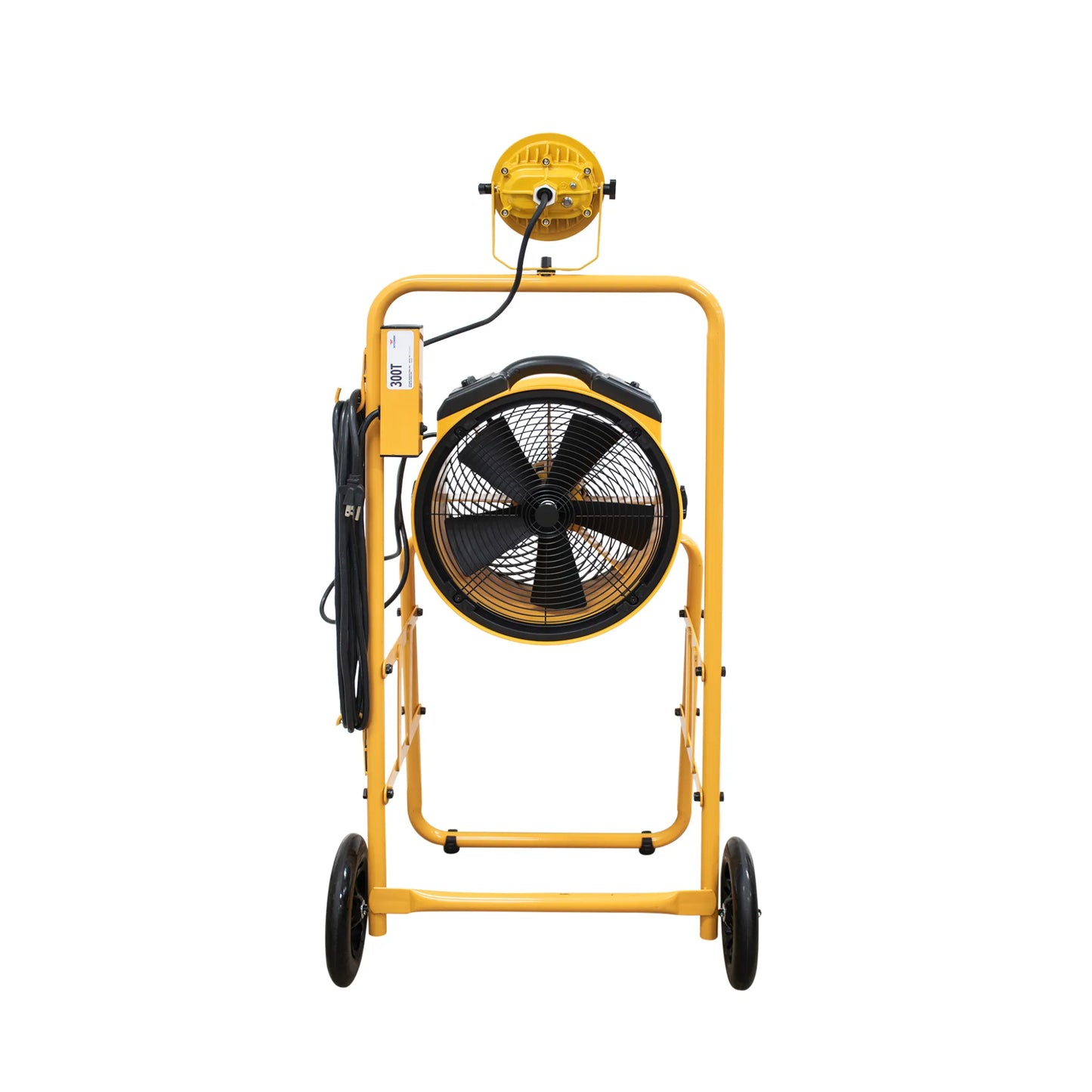 XPOWER FA-300K6 Warehouse Dock Cooling Fan Kit + L-30 LED Spotlight + 300T Mobile Trolley