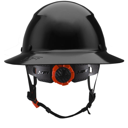 DAX Full Brim Hard Hat with Mips - Black