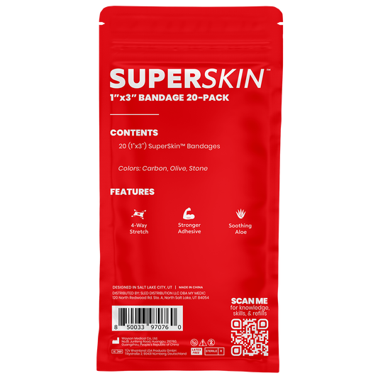 SuperSkinĀ® Bandage 20 Pack