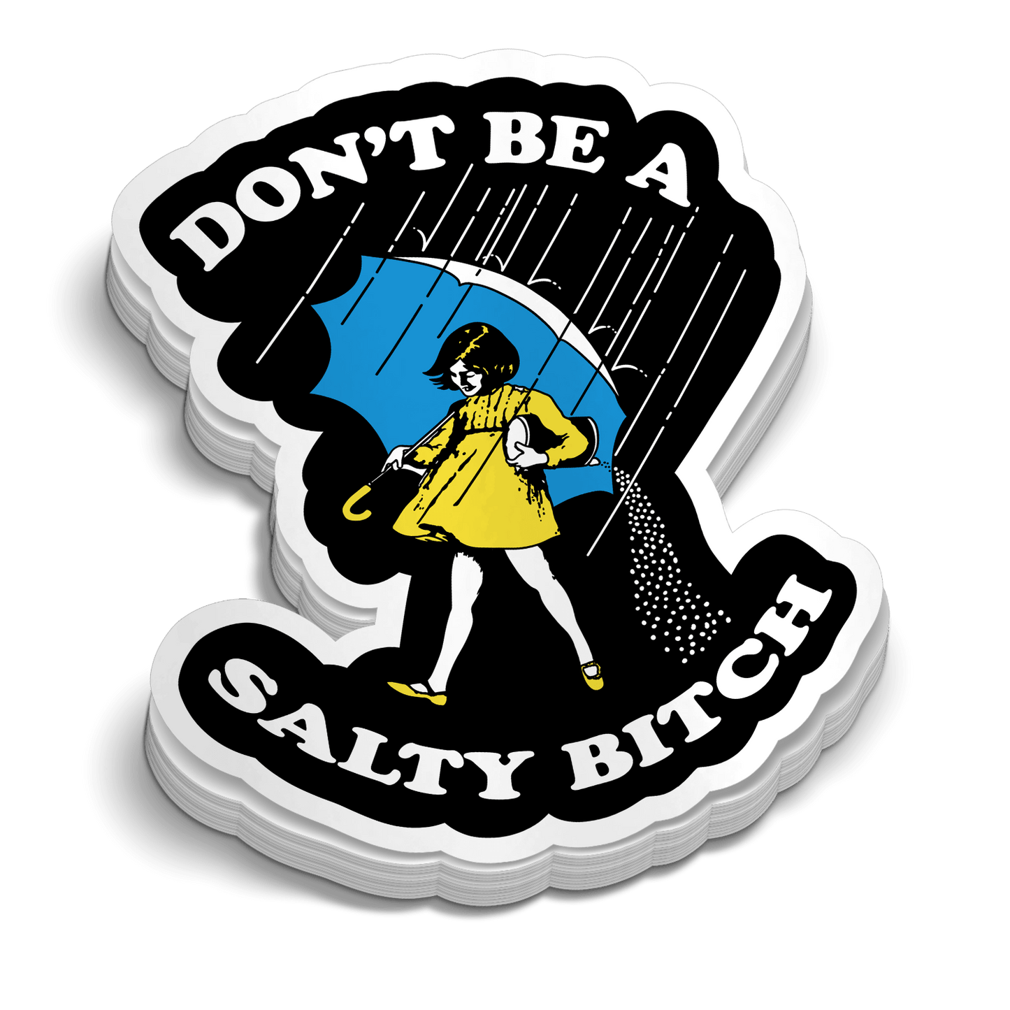 Salty Bitch 5 Inch Decal