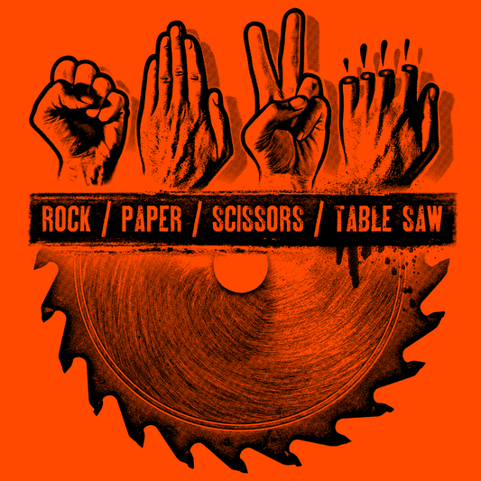 Table Saw - Safety Yellow T-Shirt