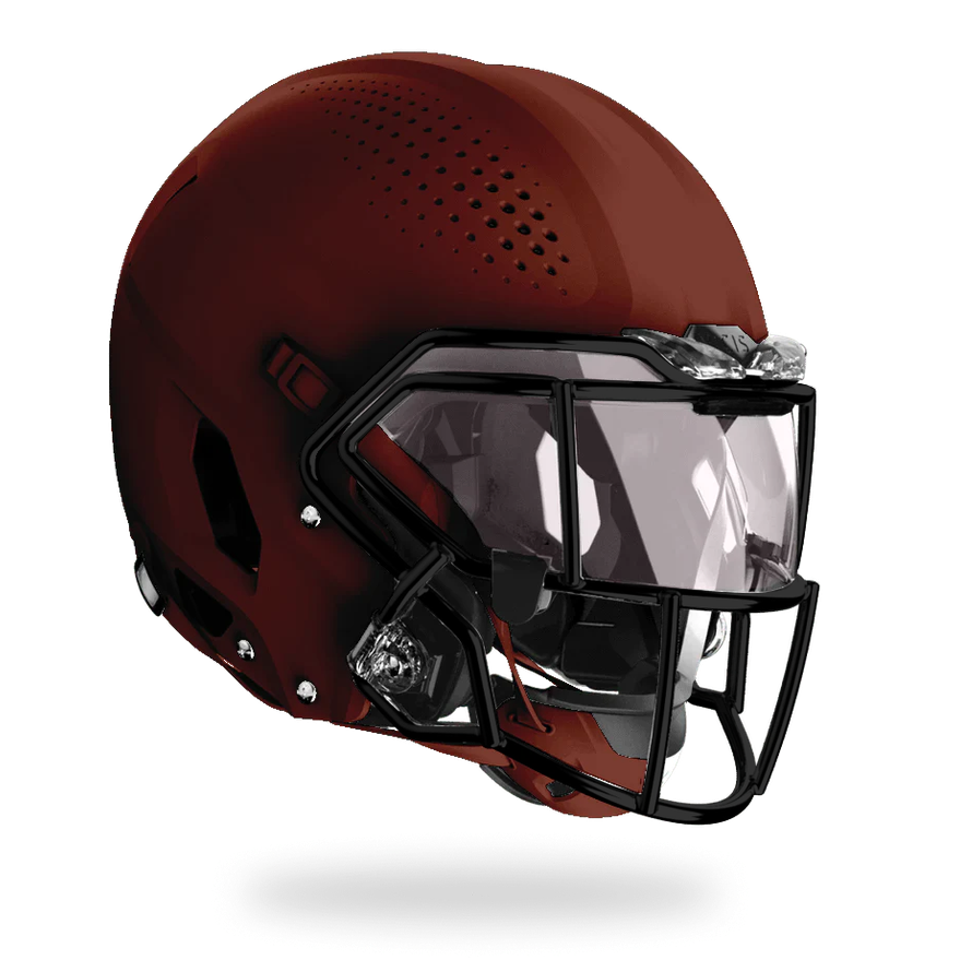 Vicis Adult Zero2 Elite Football Helmet with Titanium Facemask & Oakley Eye Shield