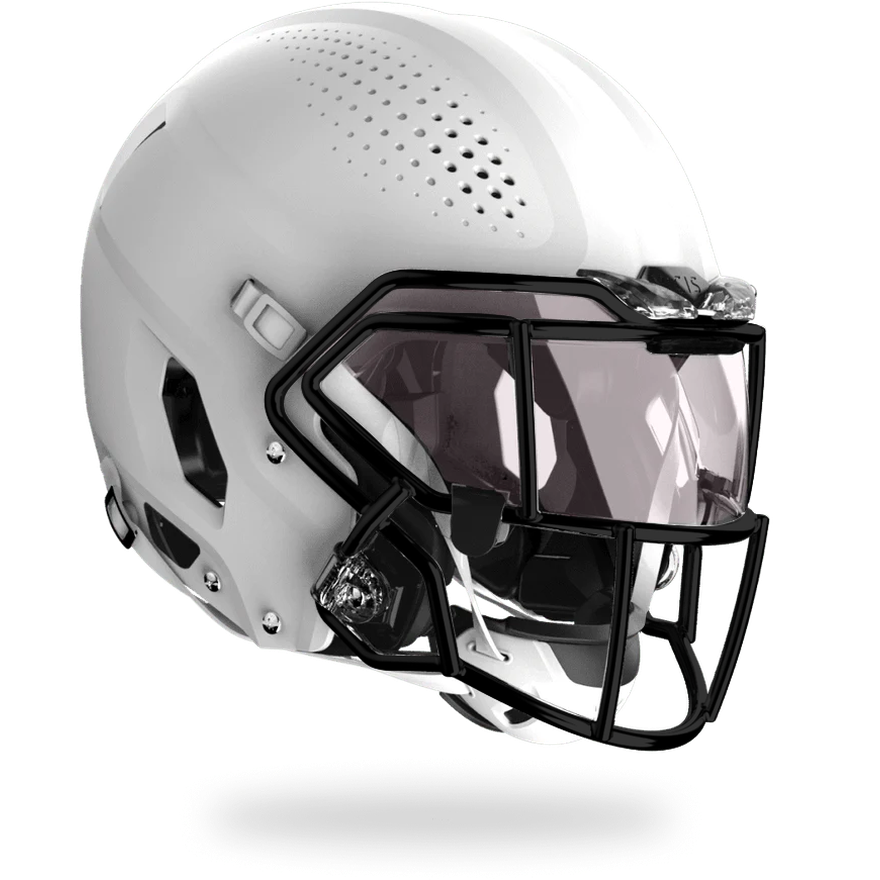 Vicis Zero2 Elite Youth Football Helmet with Titanium Facemask & Oakley Eye Shield