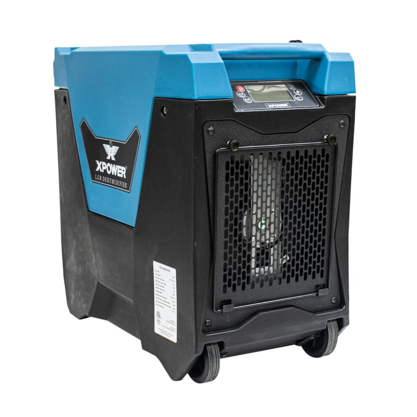 XPOWER XD-85L2 Commercial LGR Dehumidifier – Auto Pump, Drain Hose, Portable Water Damage Restoration