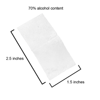 Alcohol Prep Pads 70% (10,000pcs)