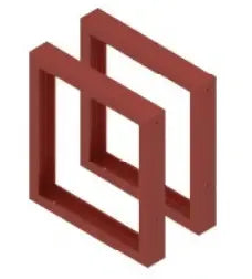 Bracket Kit Carbon Steel Ral 3000 for Fire Protection