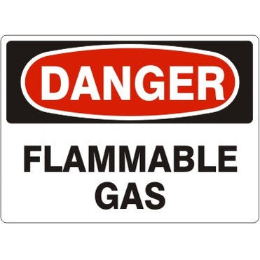 Danger - Flammable Gas